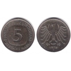 (140.1) Alemania. 1978(D). 5 Mark (MBC)