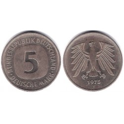 (140.1) Alemania. 1975(F). 5 Mark (MBC)