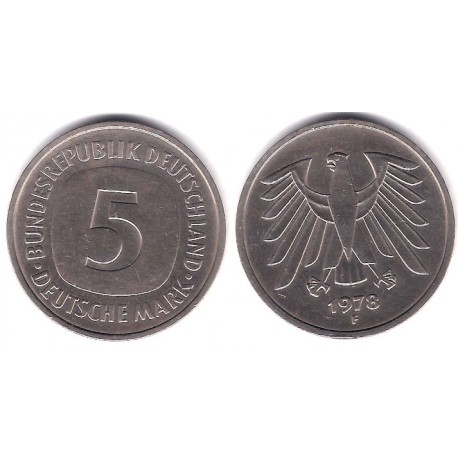 (140.1) Alemania. 1978(F). 5 Mark (MBC+)