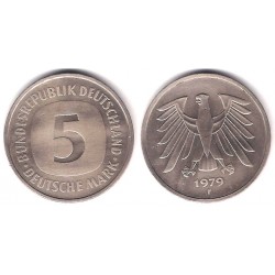 (140.1) Alemania. 1979(F). 5 Mark (MBC)