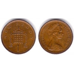 (915) Gran Bretaña. 1977. 1 Penny (EBC)