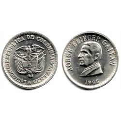 (225) Colombia. 1965. 50 Centavos (SC)