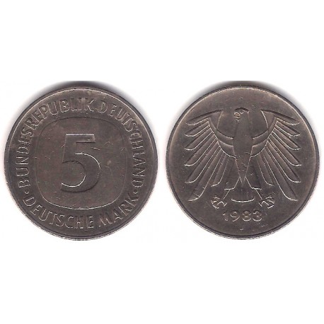 (140.1) Alemania. 1983(J). 5 Mark (MBC)