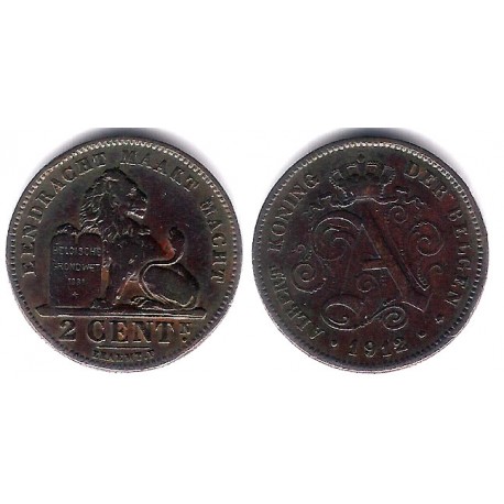 (65) Bélgica. 1912. 2 Centimes (MBC)