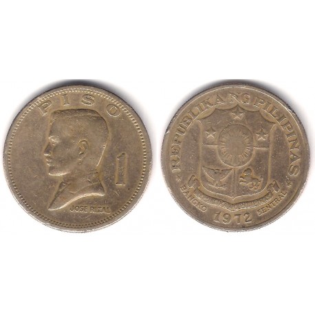 (203) Filipinas. 1972. 1 Piso (BC)