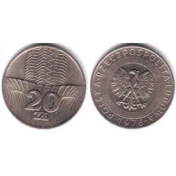 (Y67) Polonia. 1976. 20 Zlotych (EBC)