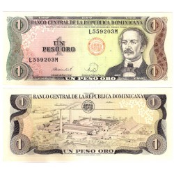 (126c) República Dominicana. 1988. 1 Peso (SC)