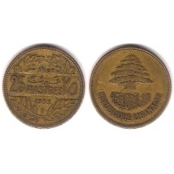 (16.1) Líbano. 1952. 25 Piastres (BC)