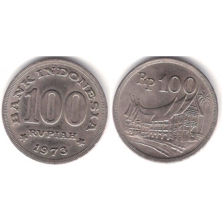 (36) Indonesia. 1973. 100 Rupiah (EBC)