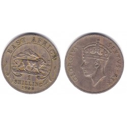 (31) África Oriental. 1948. 1 Shilling (MBC-)