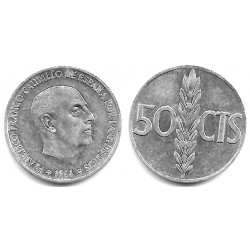 Estado Español. 1966*(19-67). 50 Céntimos (MBC)