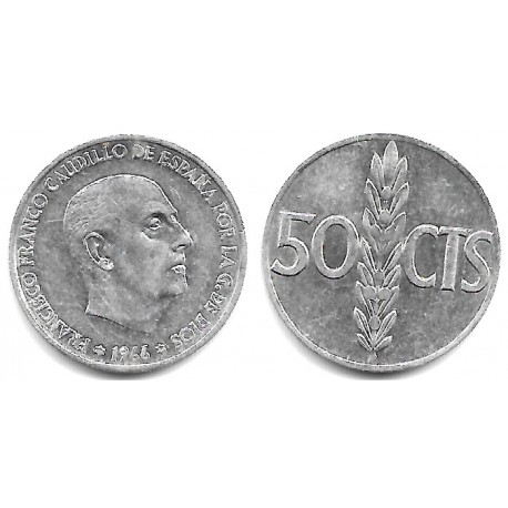 Estado Español. 1966*(19-67). 50 Céntimos (MBC)