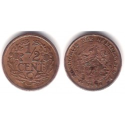 (138) Países Bajos. 1936. ½ Cent (MBC)