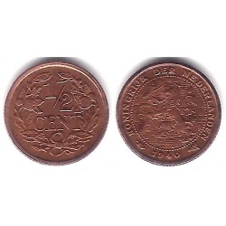 (138) Países Bajos. 1940. ½ Cent (MBC)