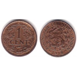 (152) Países Bajos. 1918. 1 Cent (MBC)