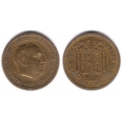 Estado Español. 1953*(19-56). 2½ Pesetas (BC)