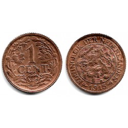 (152) Países Bajos. 1915. 1 Cent (MBC-)