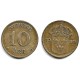 (780) Suecia. 1930. 10 Ore (BC) (Plata)