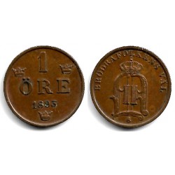 (750) Suecia. 1893. 1 Ore (BC+)