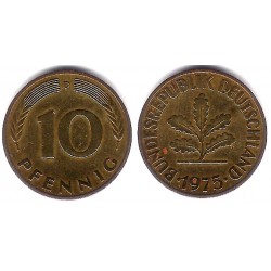 (108) Alemania. 1975(D). 10 Pfennig (MBC)