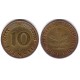 (108) Alemania. 1970(G). 10 Pfennig (MBC)