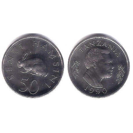 (26) Tanzania. 1990. 50 Senti (SC)