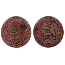 (134) Países Bajos. 1906. 2½ Cents (MBC-)