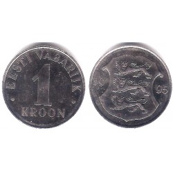 (28) Estonia. 1995. 1 Kroon (EBC)