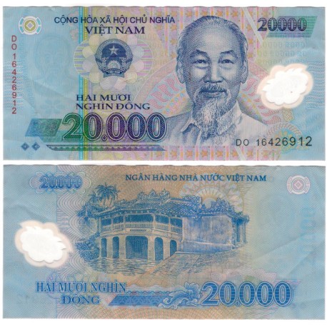 (120g) Vietnam. 2016. 20000 Dong (MBC)