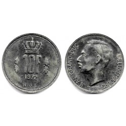 (57) Luxemburgo. 1972. 10 Francs (MBC)