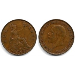 (838) Gran Bretaña. 1935. 1 Penny (MBC-)