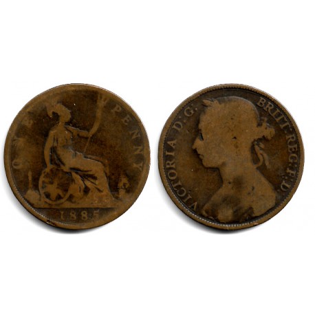 (755) Gran Bretaña. 1885. 1 Penny (RC/RC+)