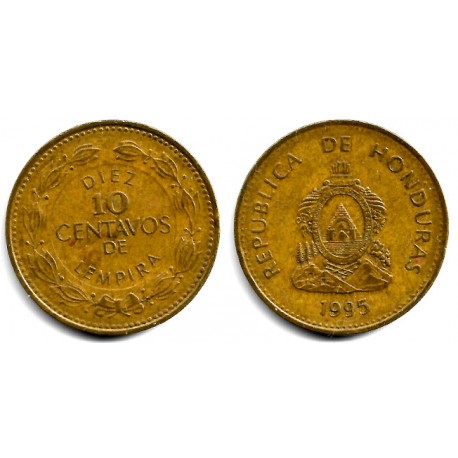 (76.2a) Honduras. 1995. 10 Centavos de Lempira (MBC-)