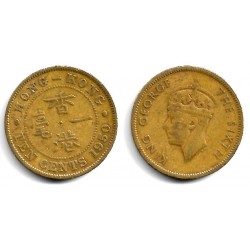 (25) Hong Kong. 1950. 10 Cents (BC)