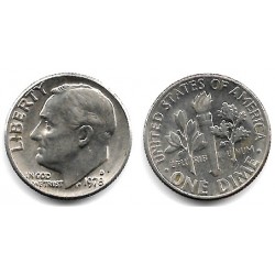 (195a) Estados Unidos de América. 1978(D). 1 Dime (MBC+)