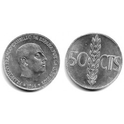 Estado Español. 1966*(19-71). 50 Céntimos (SC)