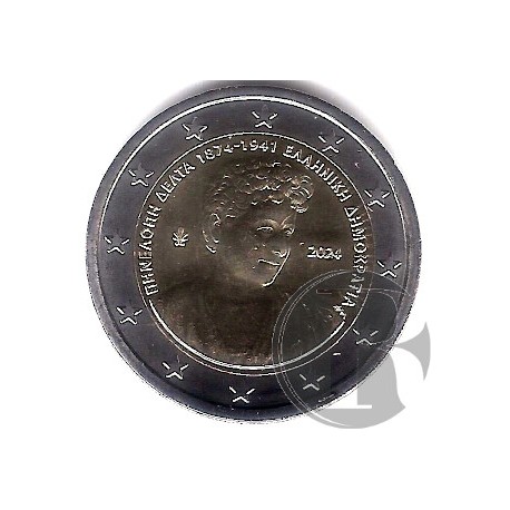 Grecia. 2024. 2 Euro (SC) Penelope Delta