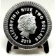 Niue. 2019. 2 Dollars (Proof) (Plata) AOE