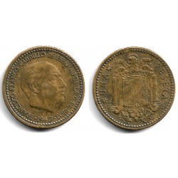 Estado Español. 1947*(19-54). 1 Peseta (BC+)