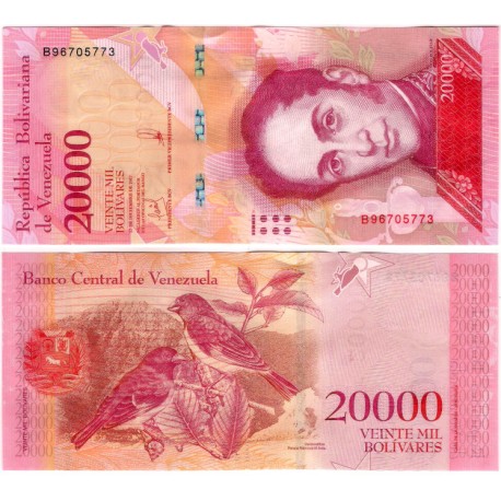 (99c) Venezuela. 2017. 20000 Bolivares (SC)