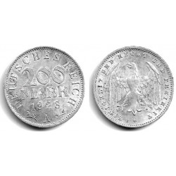 (35) Imperio Alemán (Weimar). 1923(A). 200 Mark (MBC)