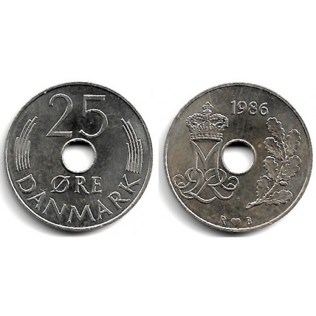 (861.3) Dinamarca. 1986. 25 Ore (EBC)