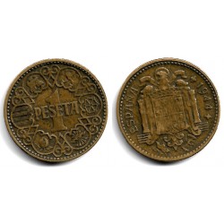 Estado Español. 1944. 1 Peseta (BC)