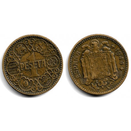 Estado Español. 1944. 1 Peseta (BC)