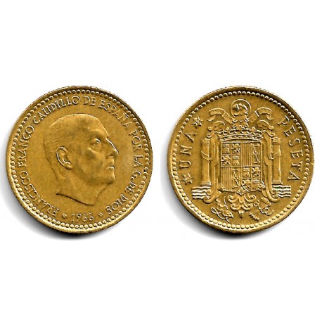 Estado Español. 1966*(19-70). 1 Peseta (MBC+)