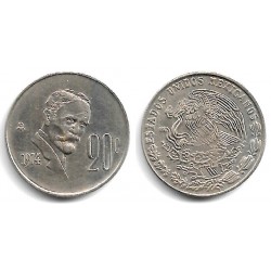 (442) Estados Unidos Mexicanos. 1974. 20 Centavos (EBC)