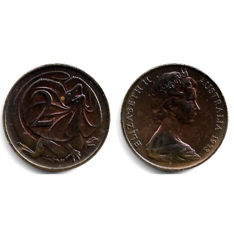 (63) Australia. 1973. 2 Cents (MBC+)