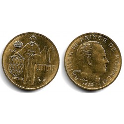 (142) Mónaco. 1982. 10 Centimes (EBC)