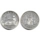 Gobierno Provisional. 1870*(18-75). 2 Pesetas (MBC-) (Plata) Ceca de Madrid DE-M