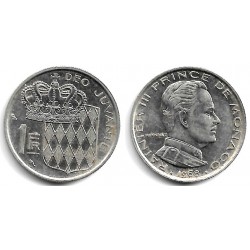 (140) Mónaco. 1968. 1 Franc (EBC+)